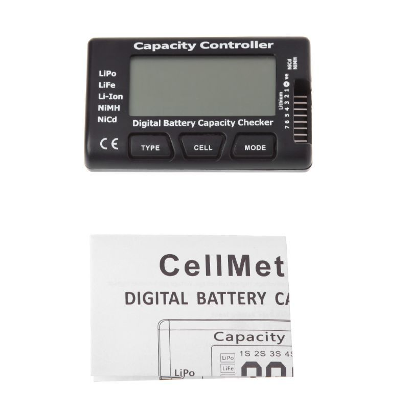 Drone Battery Alarm - RC Cellmeter 7 Digital Battery Capacity