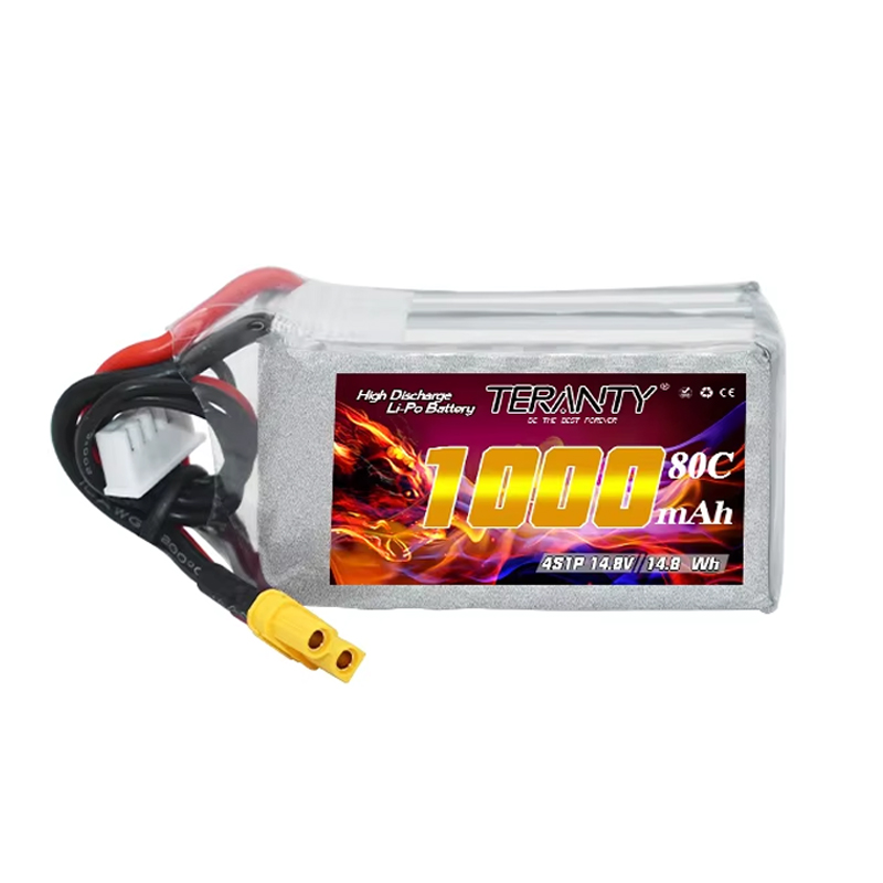TERANTY 4S 1000mAh 14.8V 80C/1 - Drone Battery Plate recension och pris