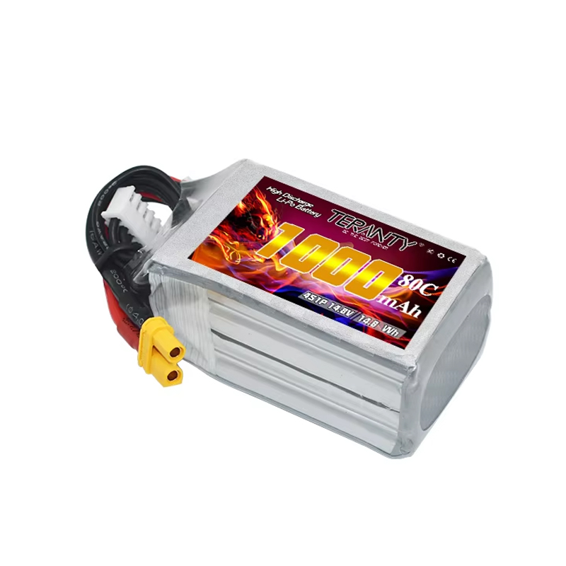 TERANTY 4S 1000mAh 14.8V 80C/1 - Drone Battery Plate recension och pris