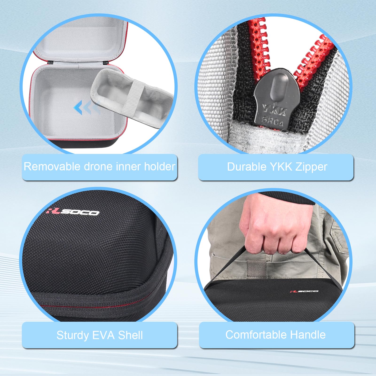 Portable Case for DJI Neo 2 Fl - Drone Battery Bag recension och pris