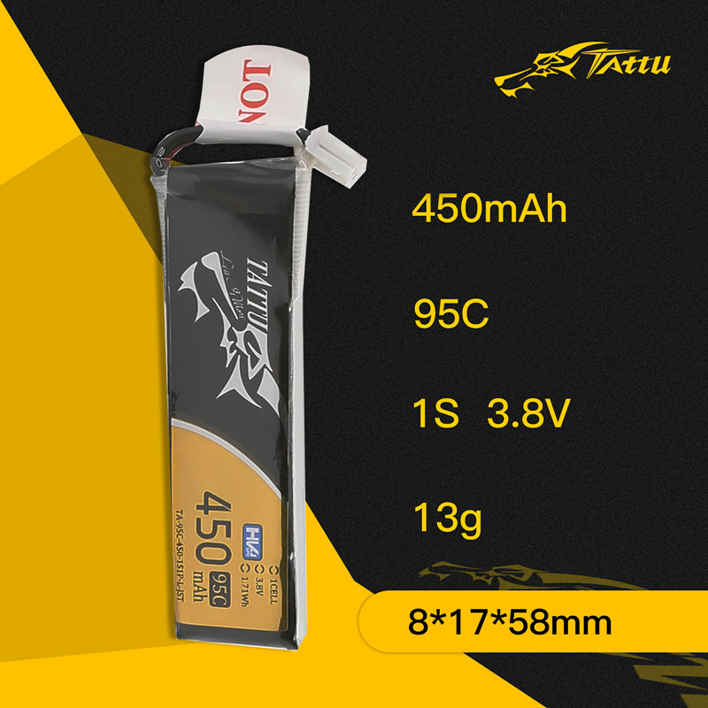 3Pcs NEW TATTU 450/500/550mAh  - Drone Battery Plate recension och pris