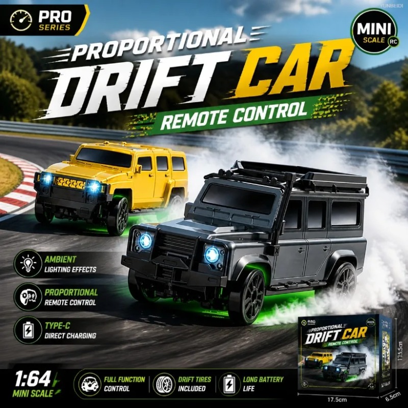 1/64 Remote Control Racing Car - Drone Battery Alarm recension och pris